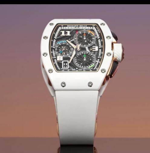 Replica Richard Mille RM 72-01 Automatic Winding Lifestyle Flyback Chronograph white ATZ ceramic Watch